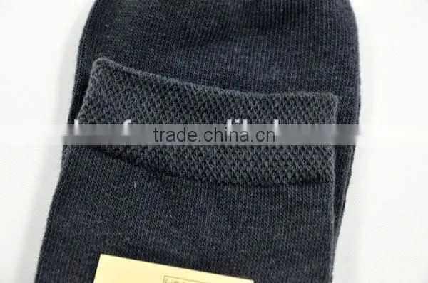 autumn&winter solid colod 100%cotton men tube socks