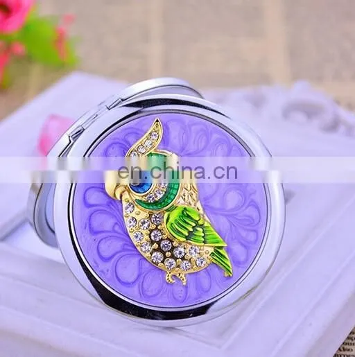 owl Compact Mirror China Supplier Makeup Mirror High-end Pocket Mirror