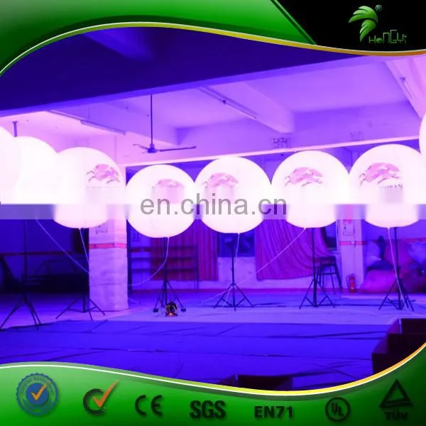 LED Tripod Balloon Inflatable Events Decorations Standing Light Balloon