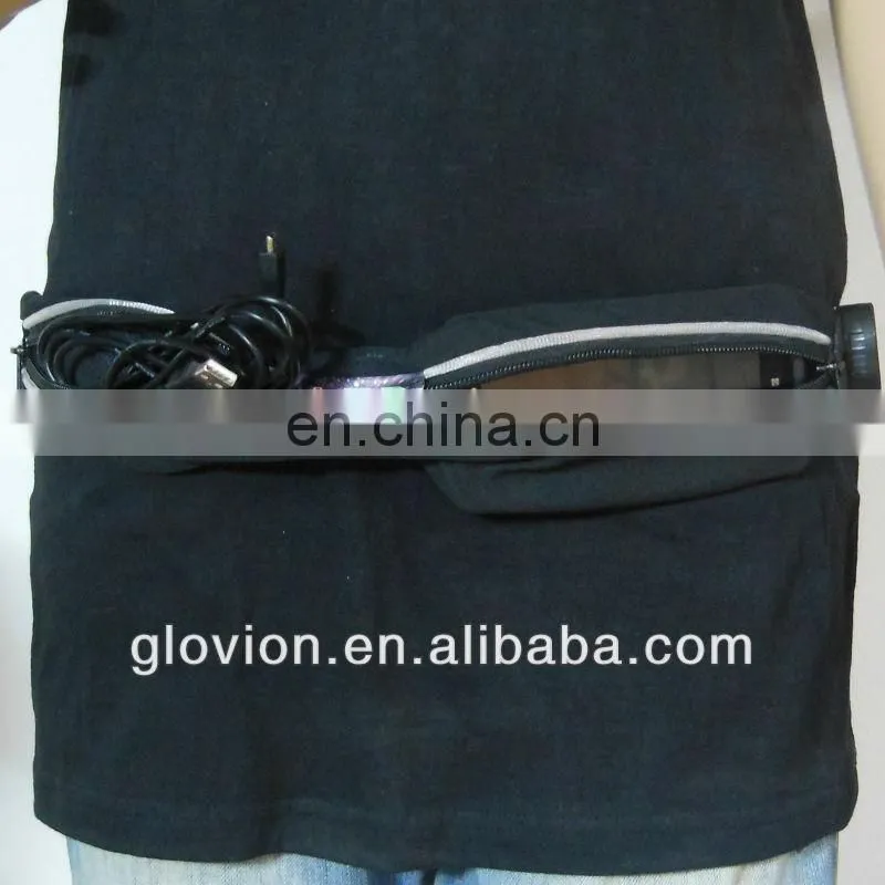 2014 NEWEST led sports belt bag LED phone case waist belt led sports belt