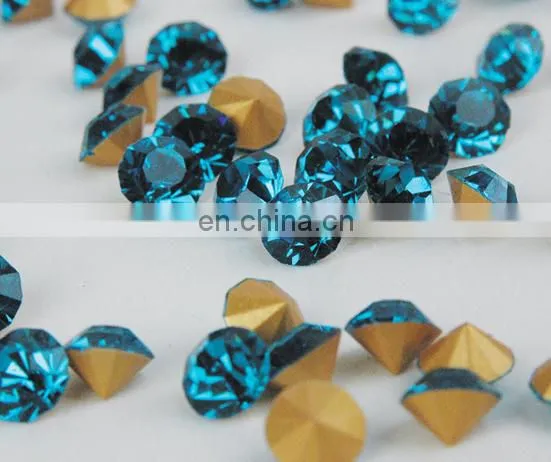 Dongzhouy crystal pointback stone/chaton