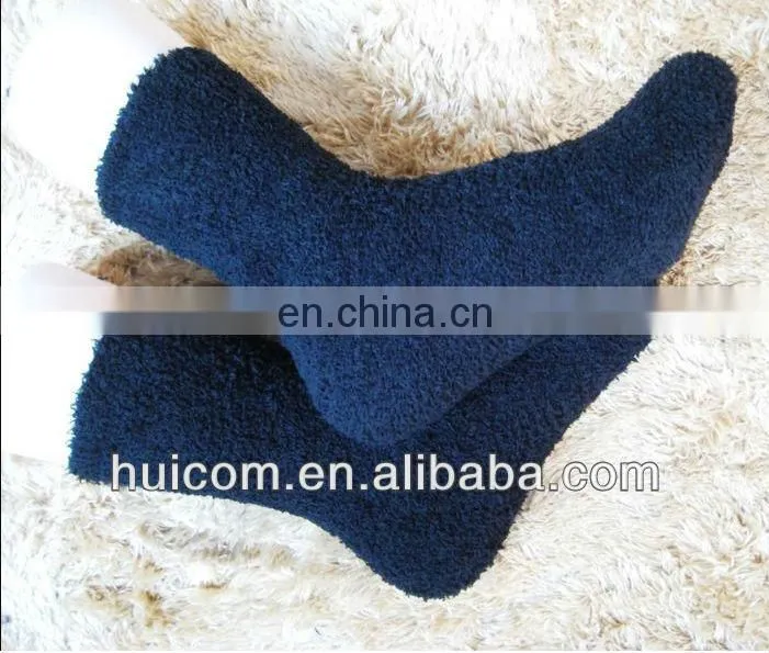 unit color fluffy socks
