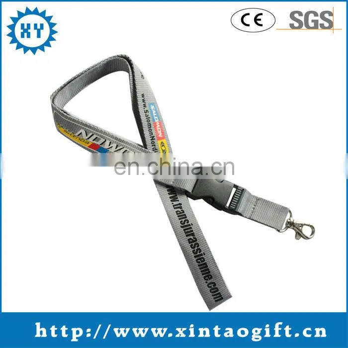 Fashion cute lanyards with safety breakaway buckles
