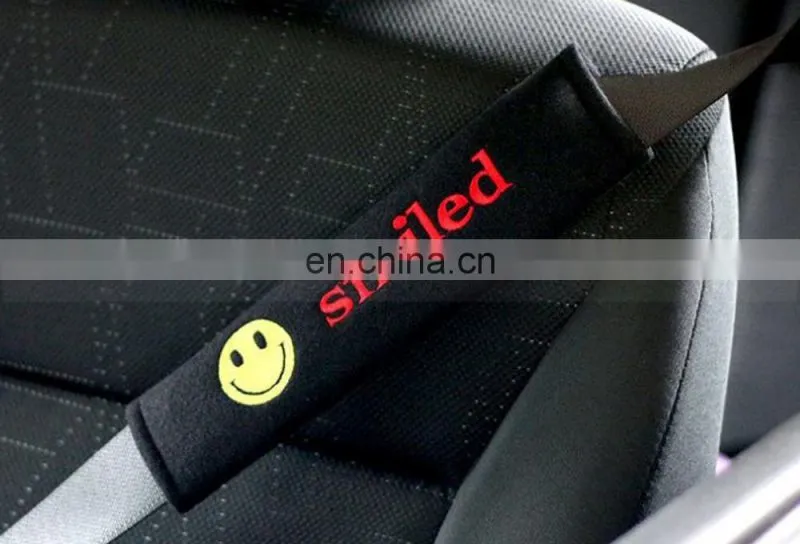 Full Cotton Eco-Friendly Car Safety Seat Belt Cover/ Seatbelt Shoulder Pads