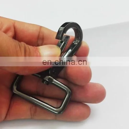 Unique customized black small swivel hook