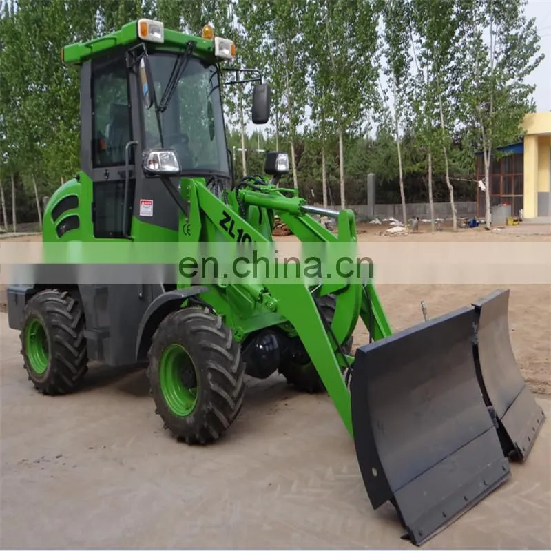 Mappower ZL10 mini wheel loader With Various Attachments