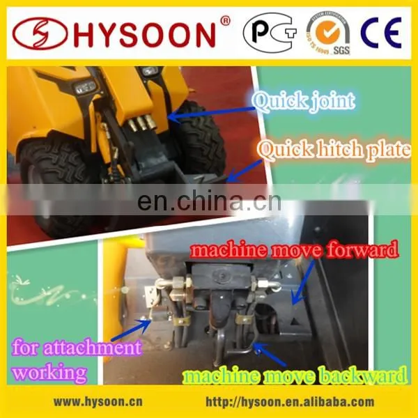 CE Certificated mini wheel loader