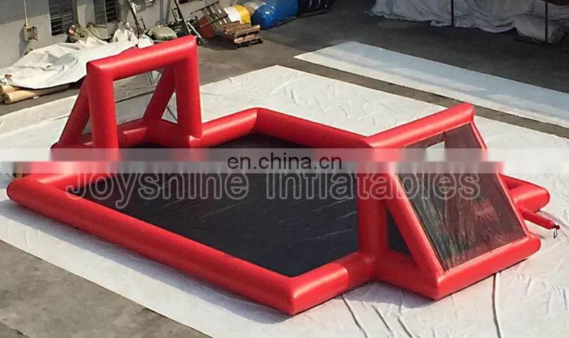 2019 NEW Inflatable Soccer Game Playground Air Bounce Football Field Inflatable Soap Soccer Field For Sale