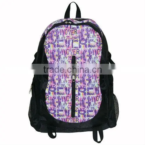 canvas camouflage student backpack
