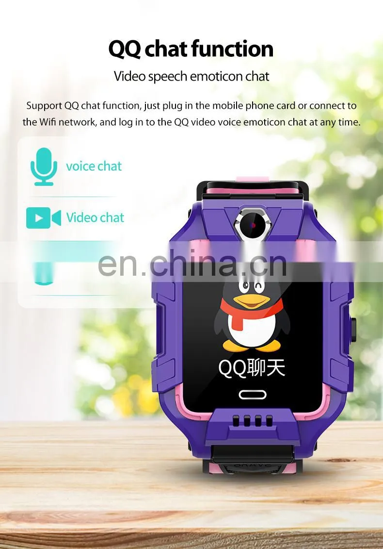 Children's smartphones watch full Netcom 4G primary school students video touch screen photos GPS positioning waterproof