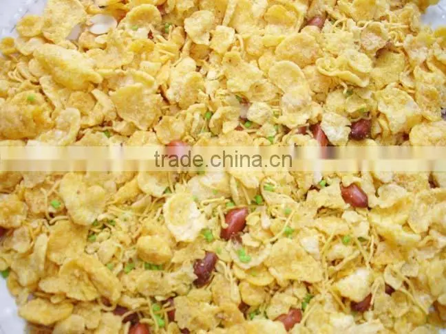 automatic high capacity Corn flakes Breakfast cereals machine