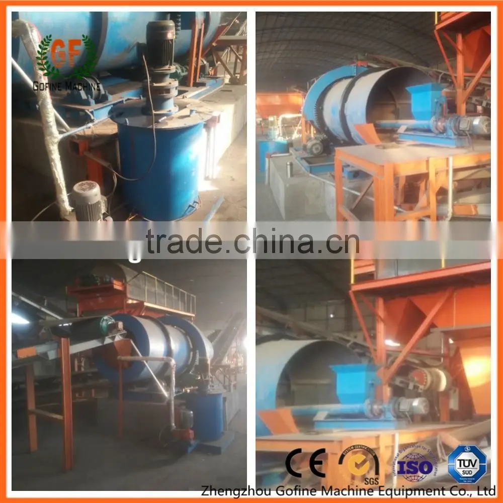 NPK compound fertilizer ball granulation equipment