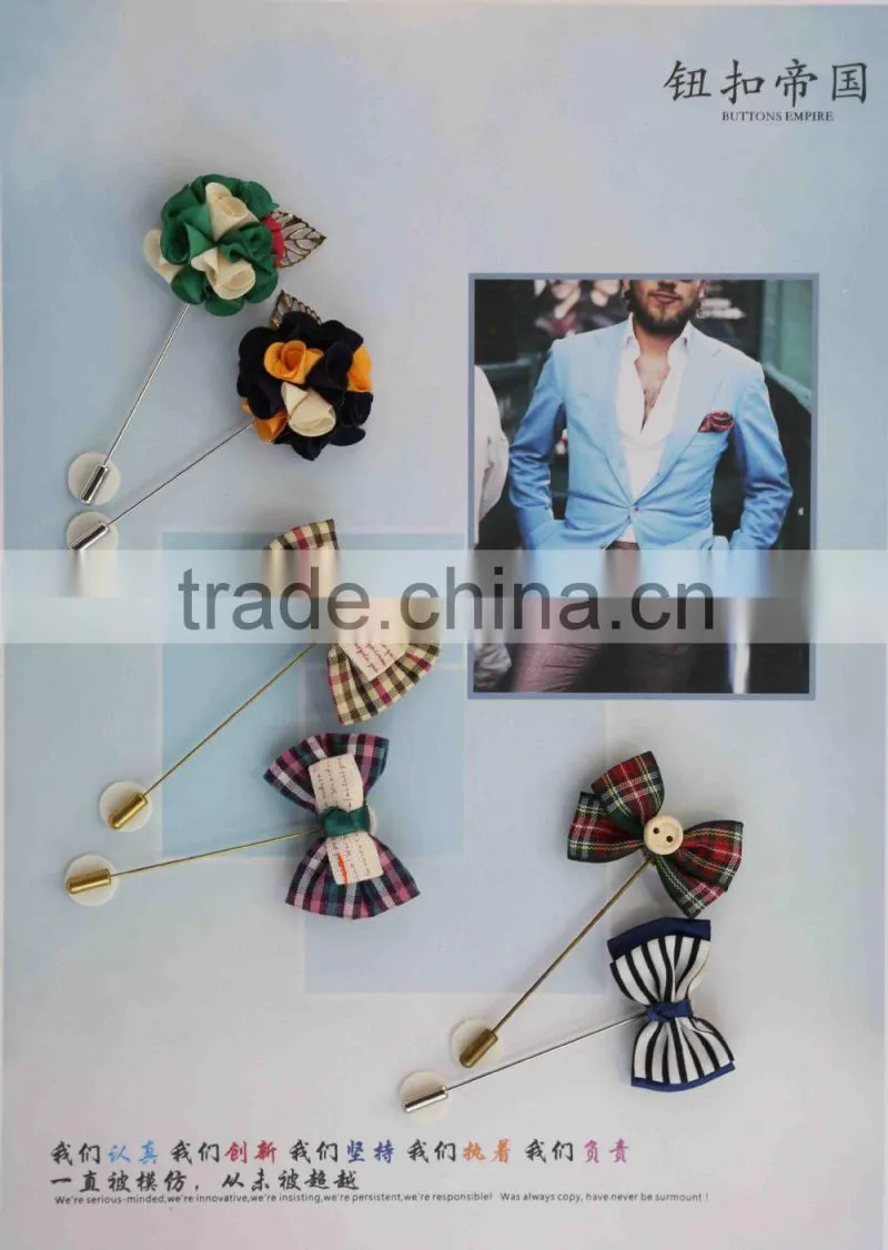 flower lapel pin