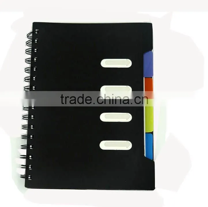 Custom personalized pp cover spiral notebook printing