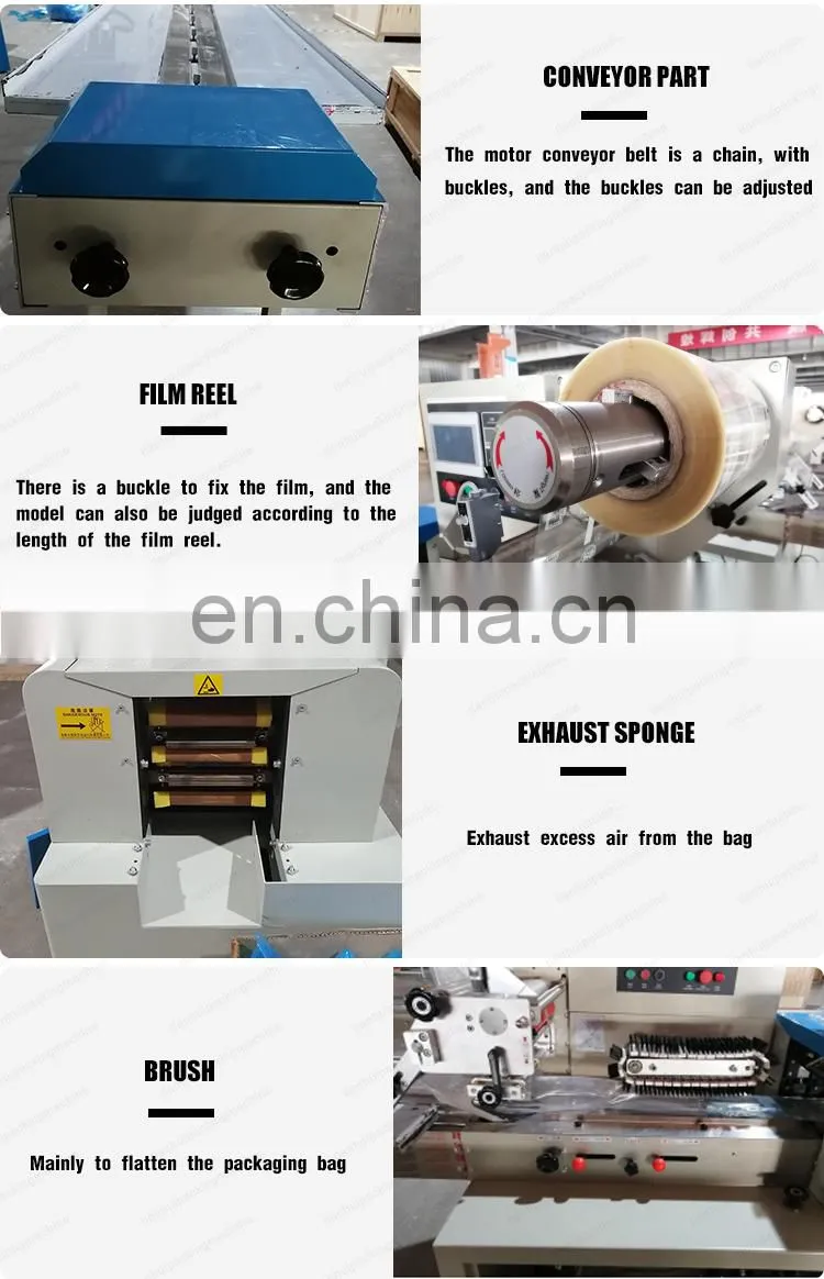 New type servo motor pet toys vermicelli pillow packaging machine