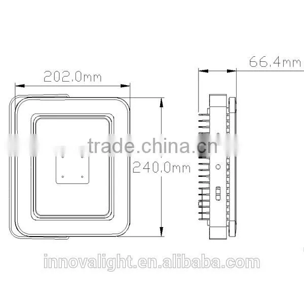 INNOVALIGHT Yellow Body Color 90Lm/W 30W SMD IP66 LED Flood Light