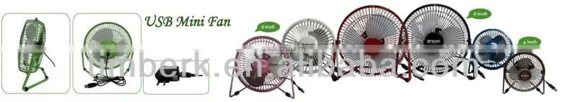 4 inch DC5V usb fan