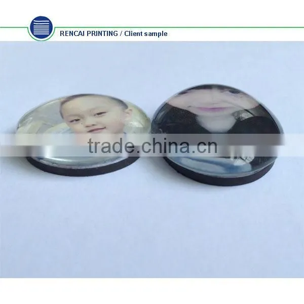 Customized logo any color custom material soft 3d PVC cities fridge magnet