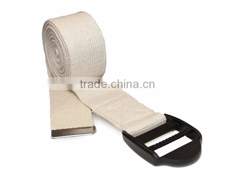 Cotton Yoga Strap With D Type Ring