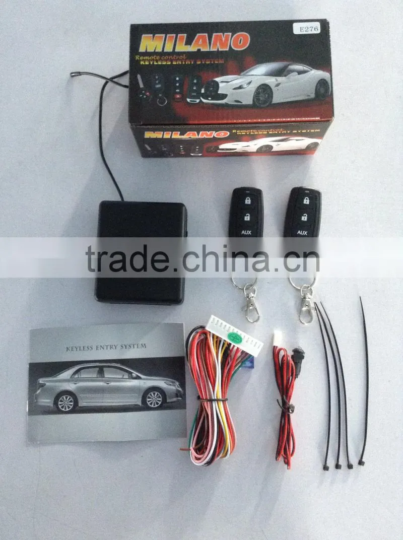 High quality milano keyless entry system manufacturer