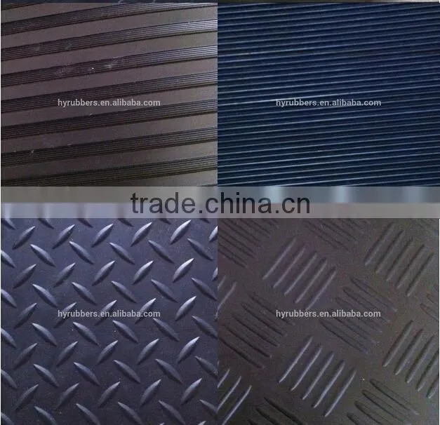 Round button rubber mat for floor anti slip