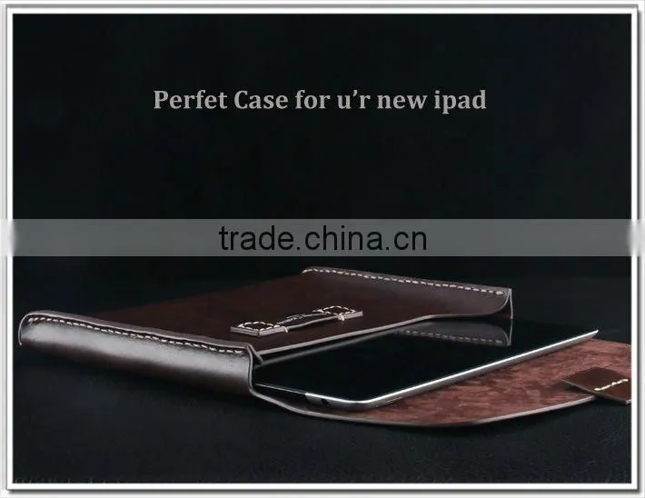 For Ipad case Bag with Italian craft-For ipad radiation protection leather case