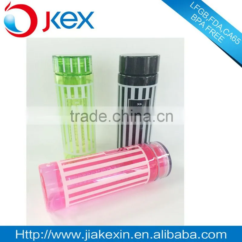 New design plastic fruit juicer lemon water bottle