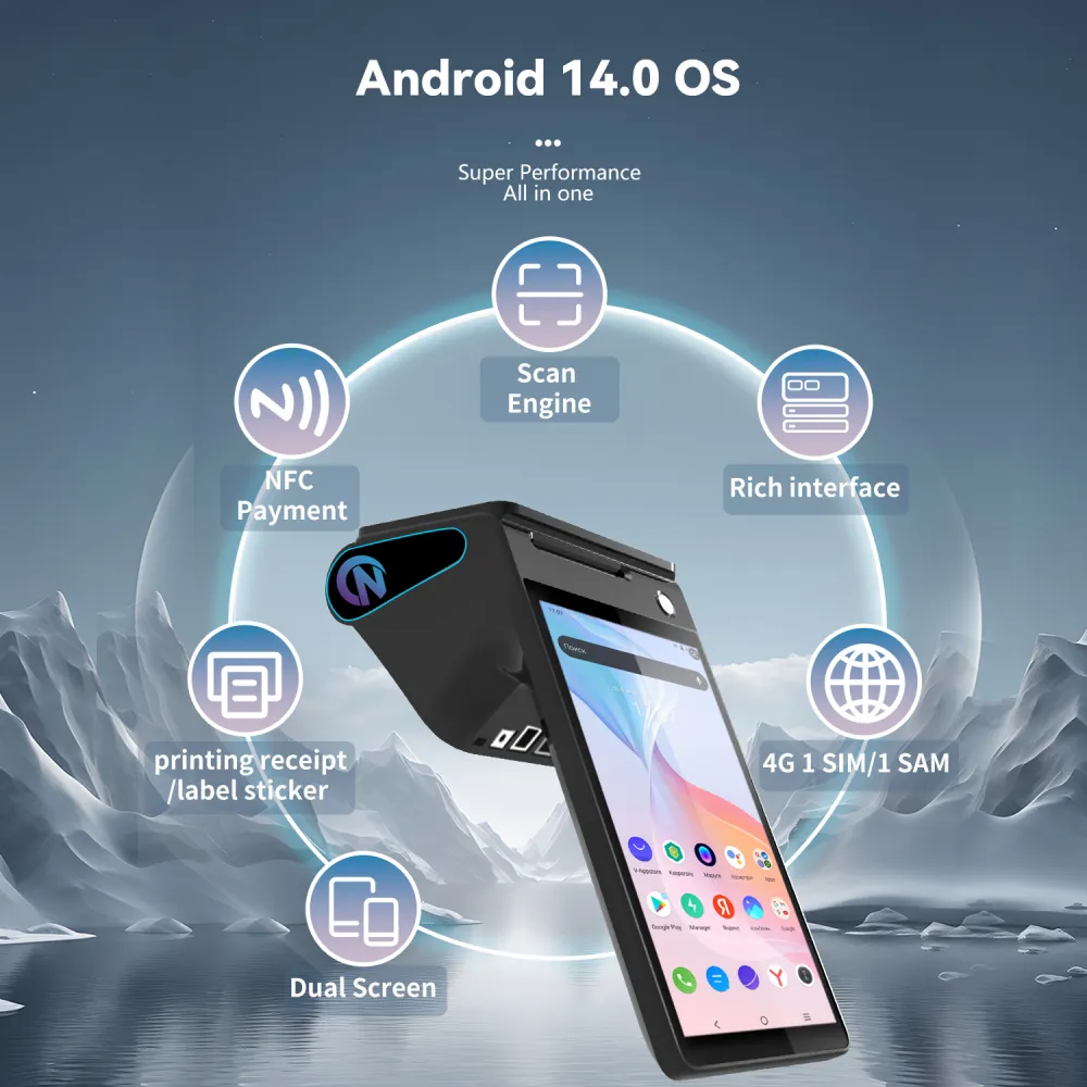 Z108 palm vein payment POS for government enterprise