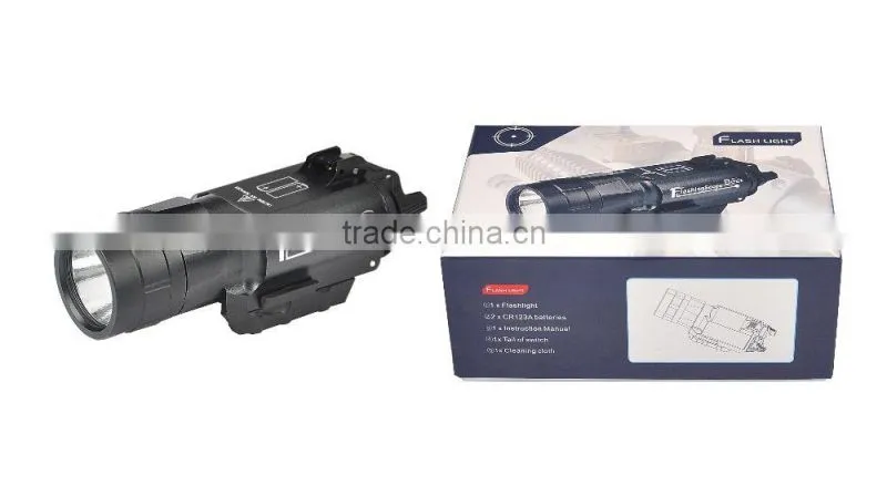 China 500 Lumen Gree Tactical Flashlight LED light