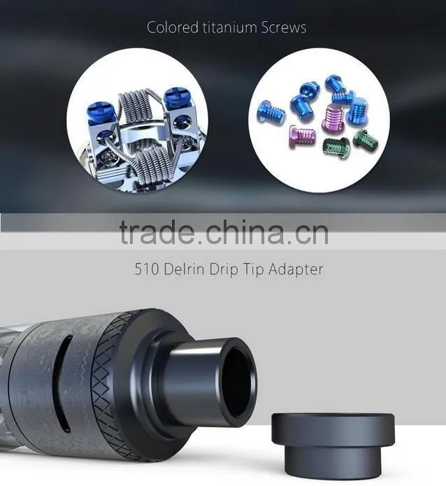 2016 CACUQ New Released Limitless RDTA Plus 6.3 ml Fit WISMEC Reuleaux RX200 200W TC Express Kit