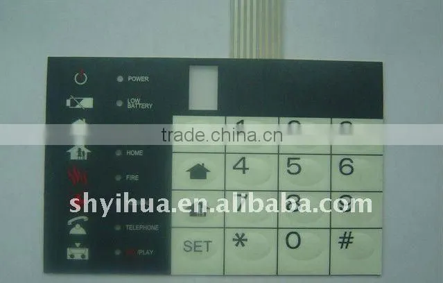 film switch doorbell button panel