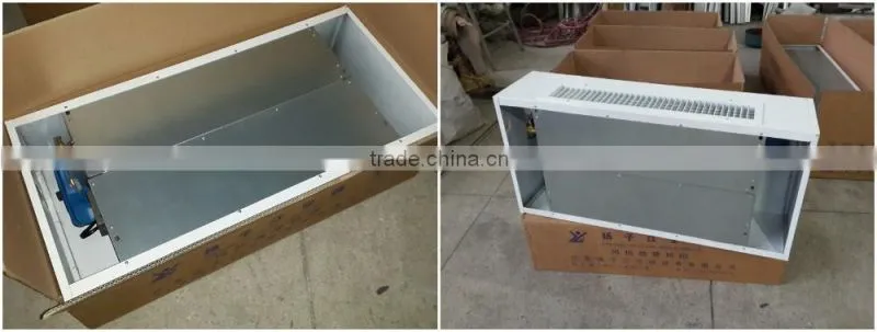 Hot products and low price wall mounted Fan Coil Unit for central air-conditioner