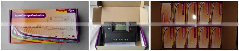 Ce Rohs PWM Mode 20A 12v 24v solar charge controller