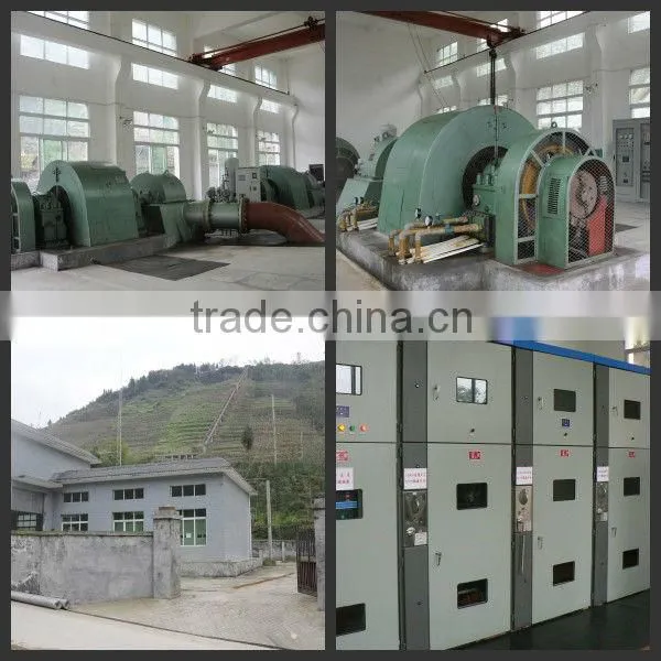 turgo turbine power plant