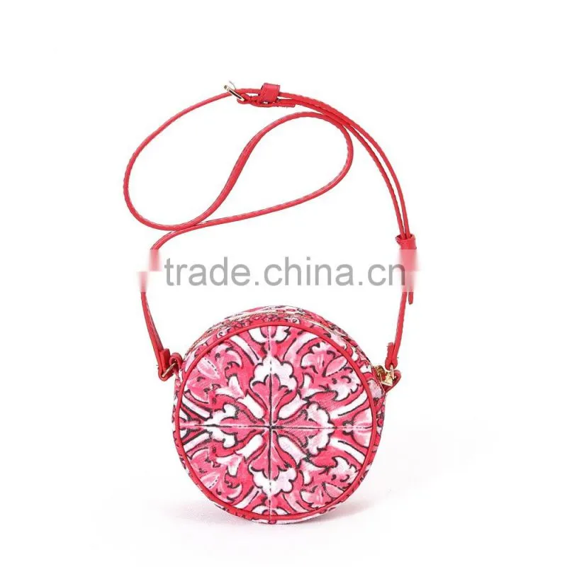 Wl Monsoon Girls Handbag Brand Small Kids Messenger Bags for Girl Children Shoulder Bag Designer European Floral Bags