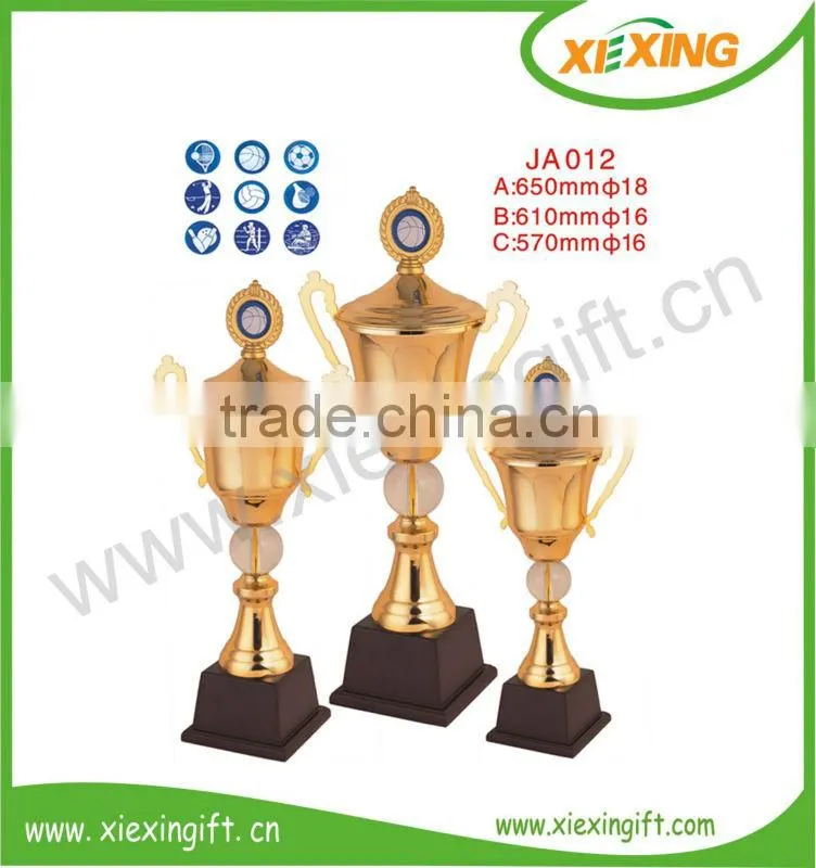2014 hot trophy gifts big 3D golden angel metal trophy