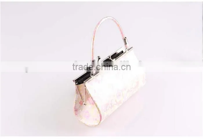 Colourful silk cloth mini bag classical bride hand bag evening bag
