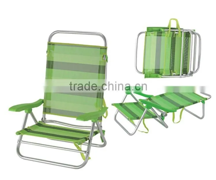 Outdoor Leisure Camping Colorful Beach Chair Folding Travel Beach Chair