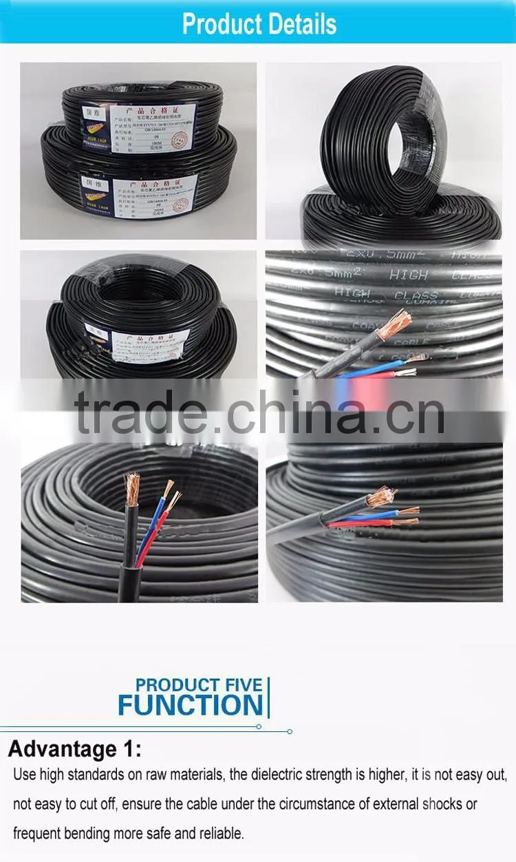 Manufacturer china rg7 rg56 rg6 coaxial cable price micro usb coaxial cable