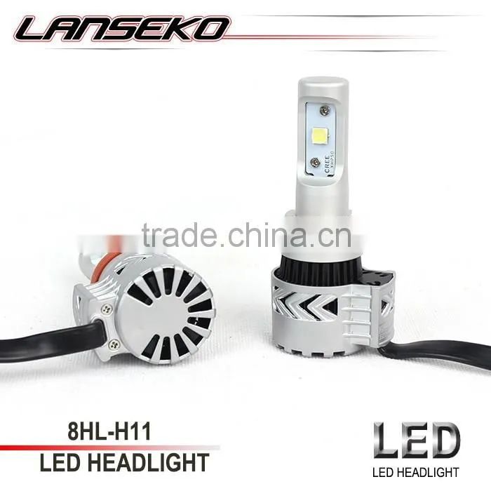 Best quality 6000lm 30w c-ree headlight led car fog light h8 h9 h11wholesale price