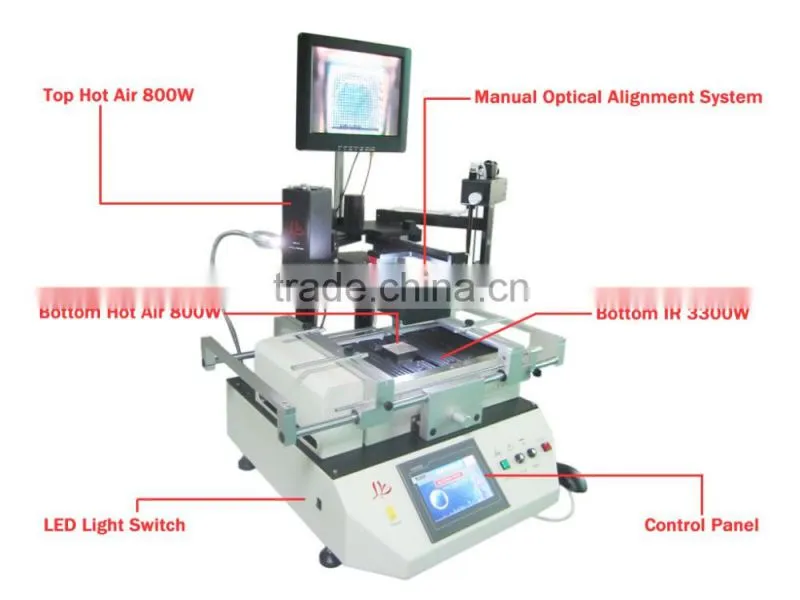 LY SV550C High-tech bga soldering equipment with automatic optical alignment system