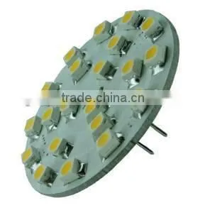 low voltage 1.5w 3528 SMD back-pin G4 LED boat cabin light
