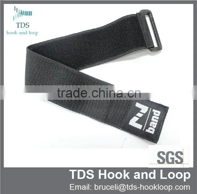 elastic hook and loop strap