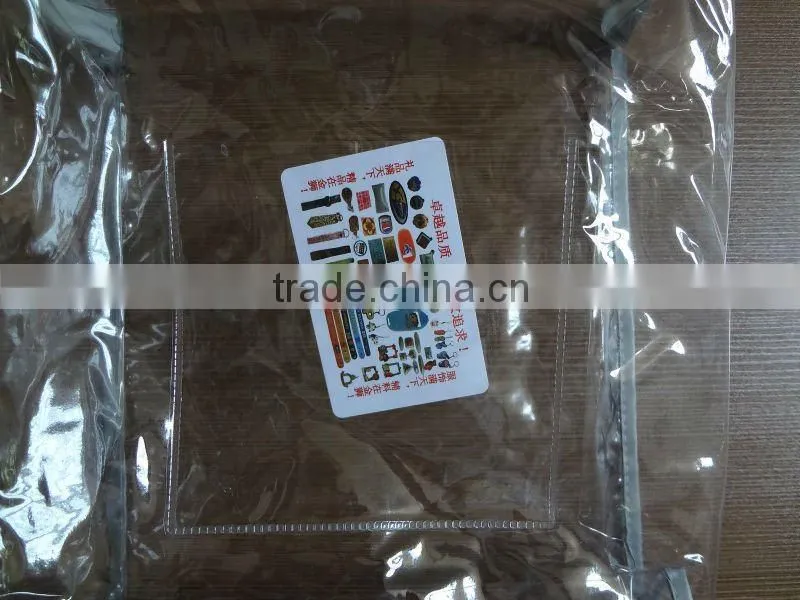 clear pvc bag