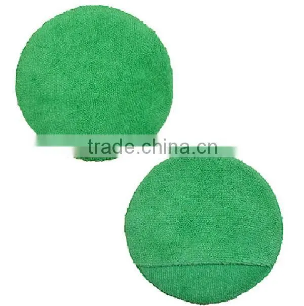 Microfiber Car Clean Mitt Pads