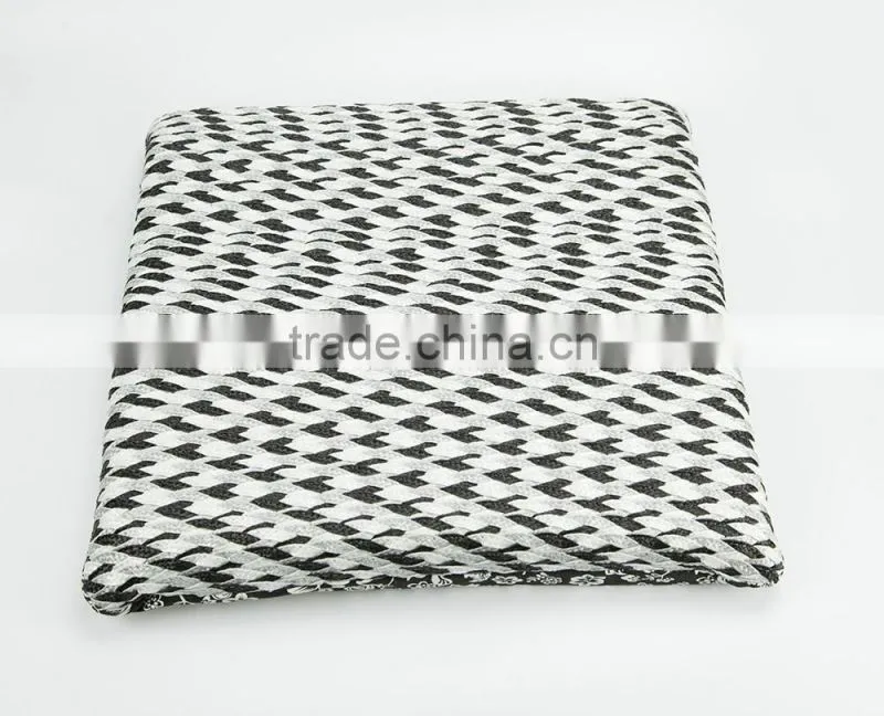 2016 sponge square polypropylene plastic cushion