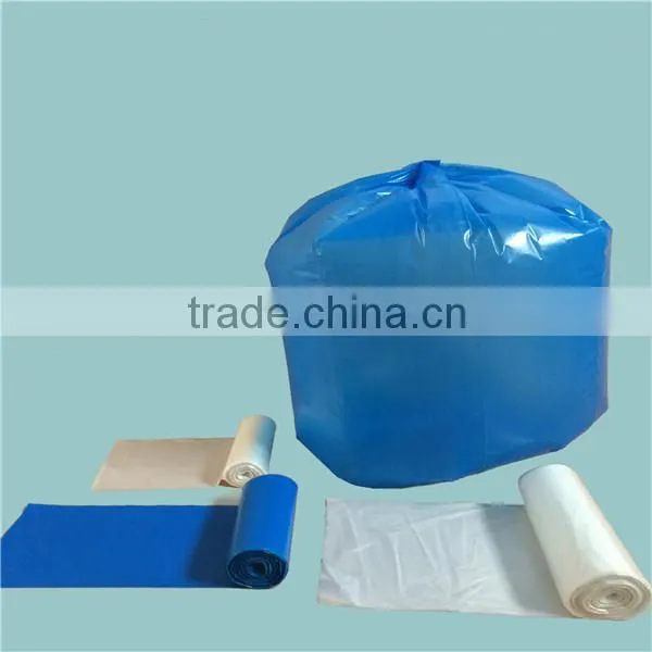 drawstring garbage bag, Qingdao plastic bags on roll