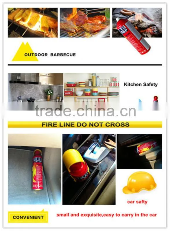 500ml car mini fire extinguisher