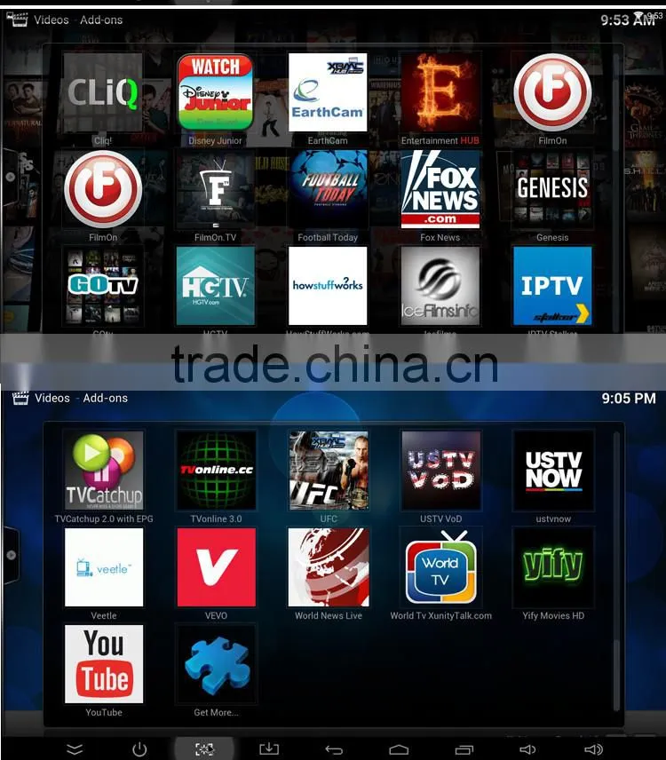 T95 Amlogic S905 4k M8 Android TV Box , Quad core TV Android Box with Android 5.1 OS, Kodi16.0 install Free Movies TV Box