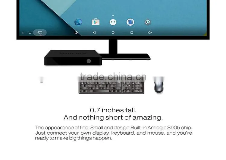 Mini MX S905 TV Box, Amlogic S905 Quad Core TV Box, Google Android 5.0 TV Box